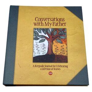 Conversations With My Father Keepsake Journal Lifetime Stories Hardcover Book
